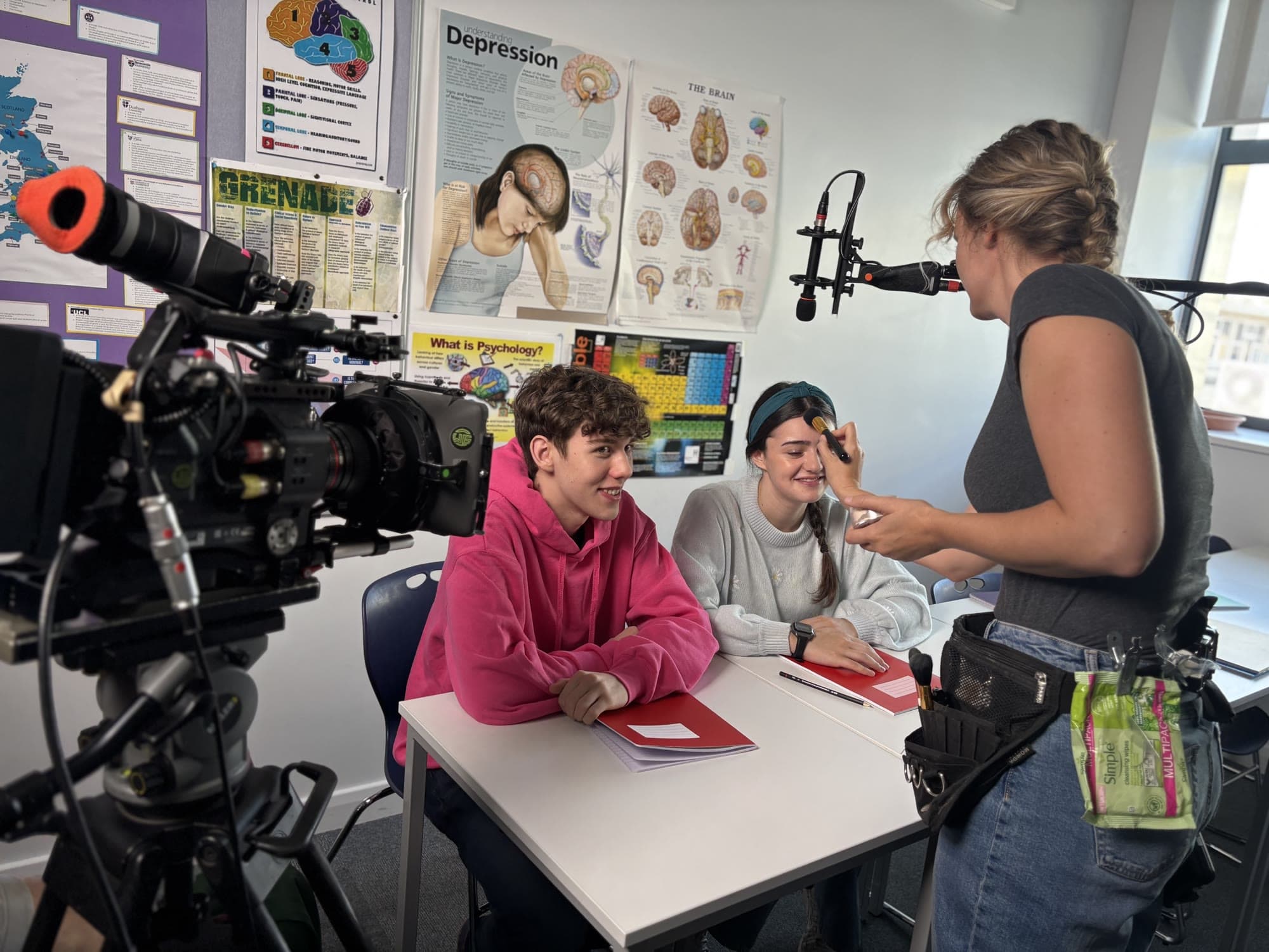 The Digeo Collective on set