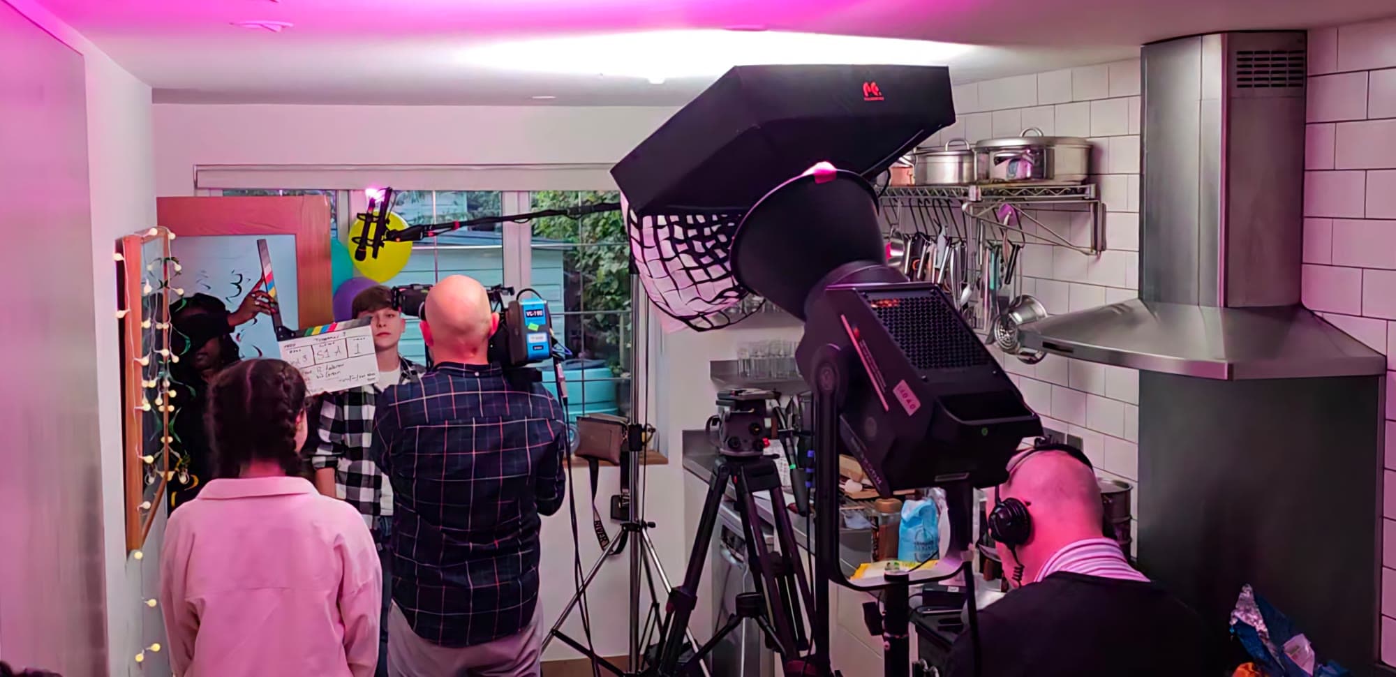 The Digeo Collective on set